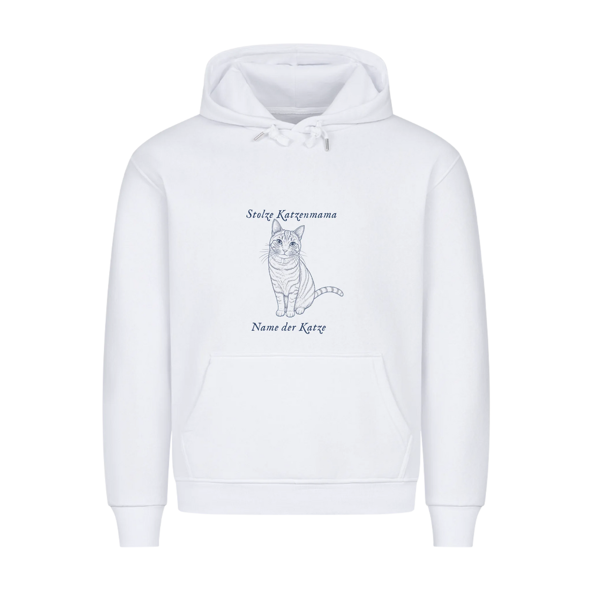 Katzen Mama Hoodie von Mr. Fluffel – weitere Ansicht