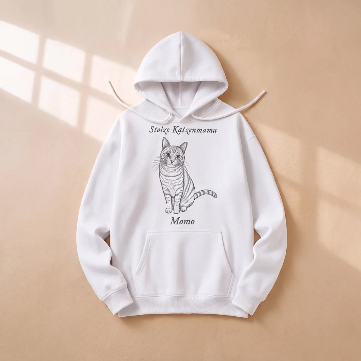 Katzen Mama Hoodie – Premium Kapuzenpullover für Katzenliebhaberinnen von Mr. Fluffel