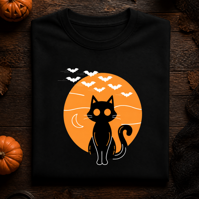Fell-oween – Halloween Katzen T-Shirt