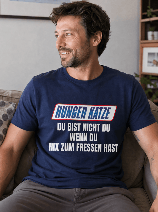 Hunger! Katzen T-Shirt – Lustiges Statement-Shirt für Katzenliebhaber von Mr. Fluffel