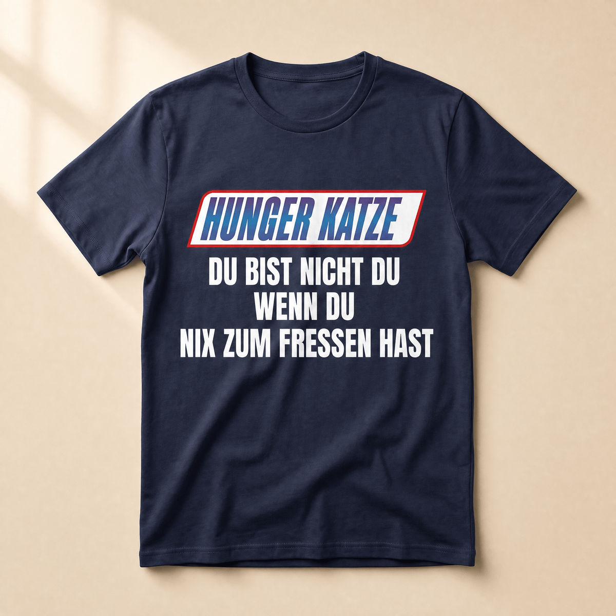 Hunger! Katzen T-Shirt – Lustiges Statement-Shirt für Katzenliebhaber von Mr. Fluffel