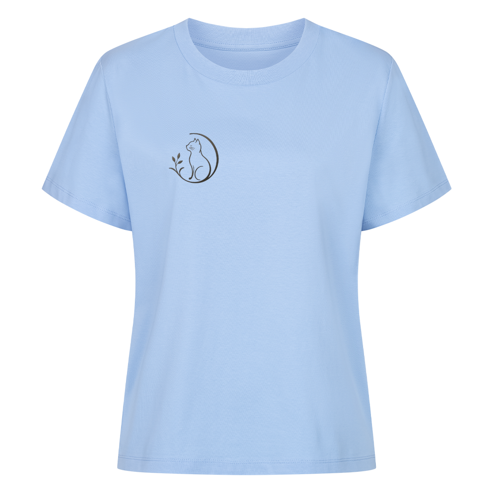 Mr. Fluffel Bio-Shirt Damen – Nachhaltiges Bio-T-Shirt für Katzenliebhaberinnen