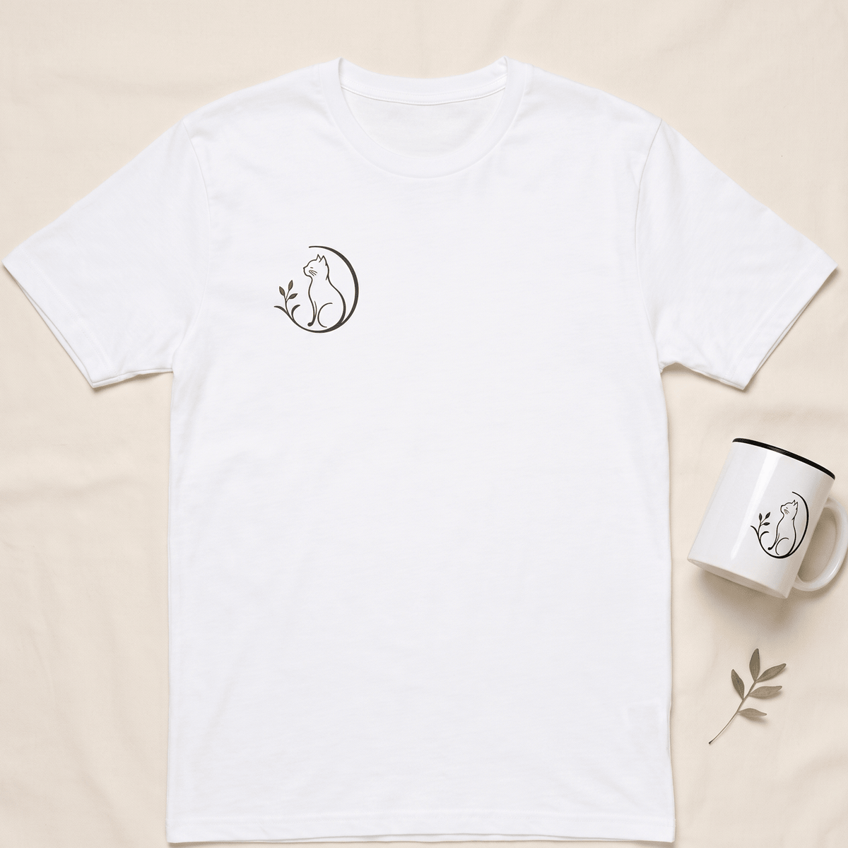 Mr. Fluffel Kuschel-Set – Geschenkset mit T-Shirt und Tasse für Katzenfans