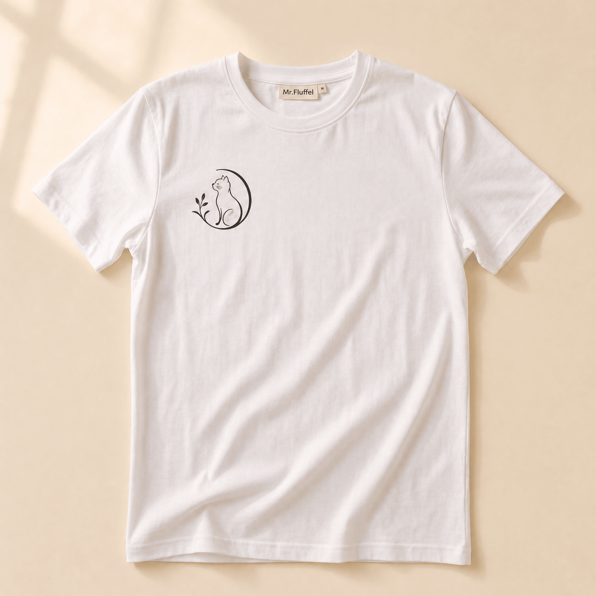 Mr. Fluffel Premium T-Shirt – Hochwertiges Baumwoll-Shirt für Katzenliebhaber