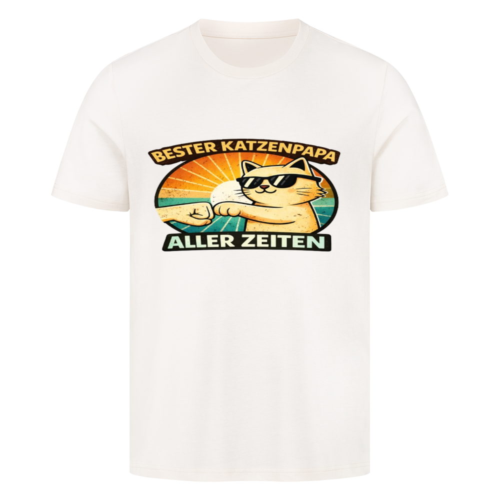 Bester Katzenpapa – Farbe Natural Raw
