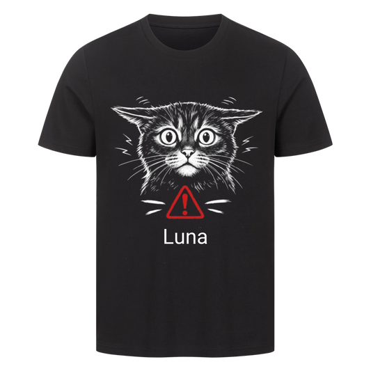 Beware Biting Personalized Cat Shirt