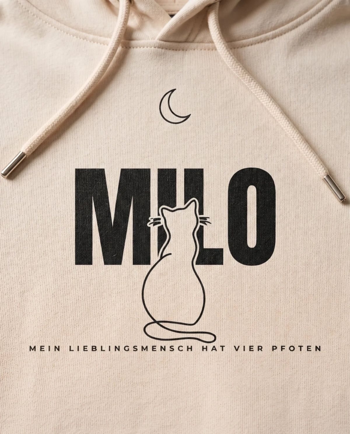 lieblingsmensch-hoodie-beige-nahaufnahme