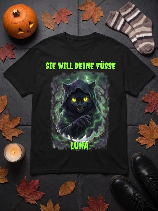 sie-will-deine-fuesse-katzen-shirt-flatlay