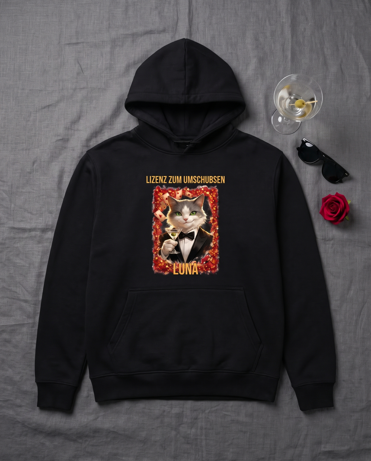 lizenz-zum-umschubsen-katzen-hoodie-flatlay