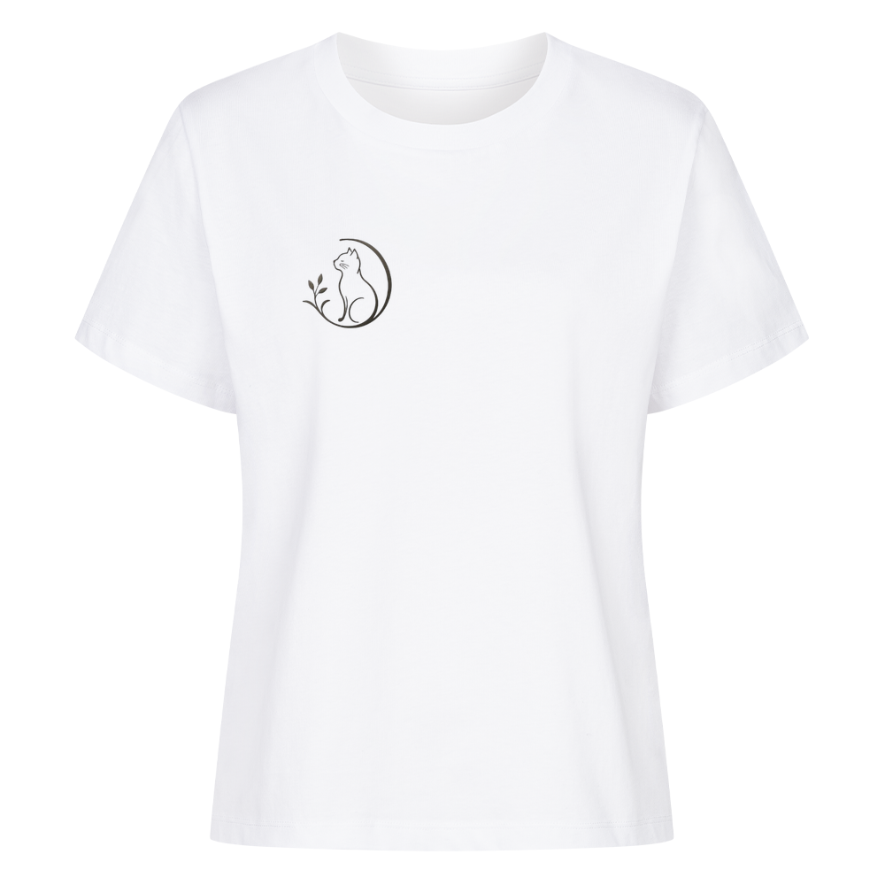 Mr. Fluffel Bio-Shirt Damen – Nachhaltiges Bio-T-Shirt für Katzenliebhaberinnen von Mr.Fluffel