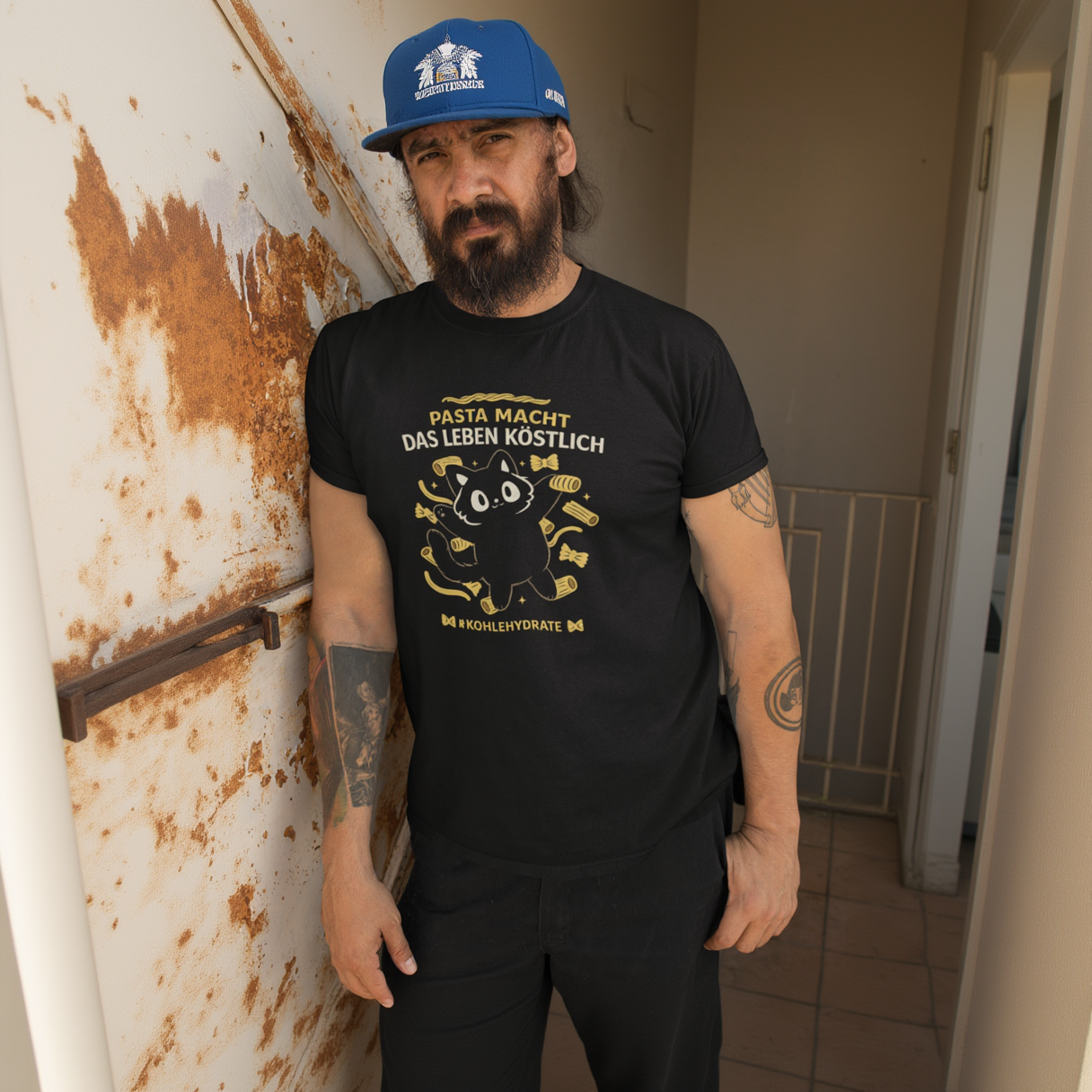 Pasta macht das Leben köstlich“ – Dein neues Premium T-Shirt für Genießer
